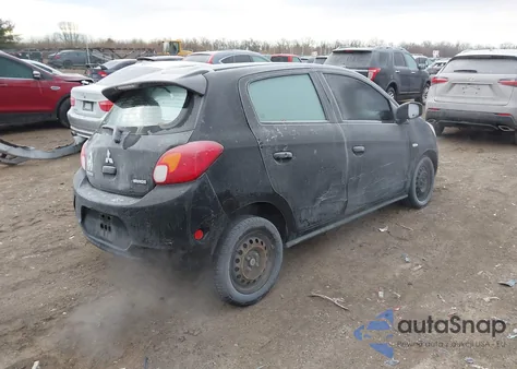 2014 Mitsubishi Mirage De from USA, damaged, VIN ML32A3HJ6EH011780